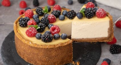 Realiza este cheesecake libre de gluten fácil y rápido