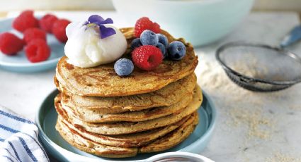 Cómo preparar unos pancakes sin gluten y sin leche