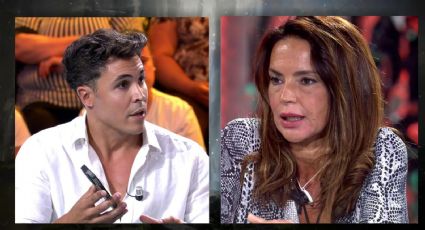 El tenso cruce entre Kiko Jiménez y Olga Moreno en el plató de "Supervivientes All Stars"