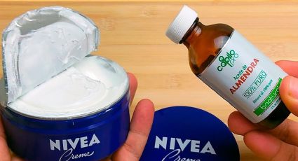 Los beneficios de usar crema nivea y aceite de almendras en el cuidado de la piel