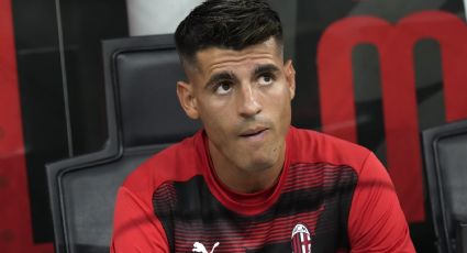 Álvaro Morata estalla en su debut en el AC Milan