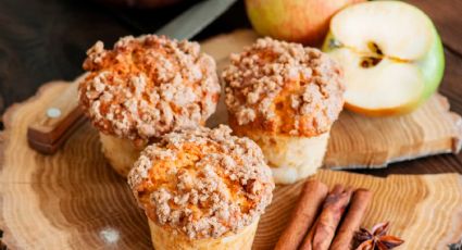 Receta de muffins de manzana y avena: rápido, fácil y una opción ideal para después de tu ejercicio