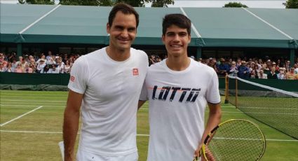 La curiosa anécdota que comparten Carlos Alcaraz y Roger Federer