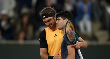 Stefanos Tsitsipas sorprende al reconocer que tiene como un ejemplo a Carlos Alcaraz