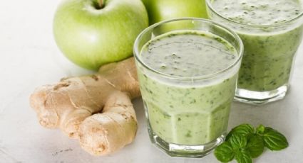 El batido de jengibre y manzana que trae grandes beneficios para tu salud