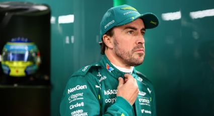 ¡Sin volante! Fernando Alonso se refiere al insólito incidente en la práctica 2 de Baréin
